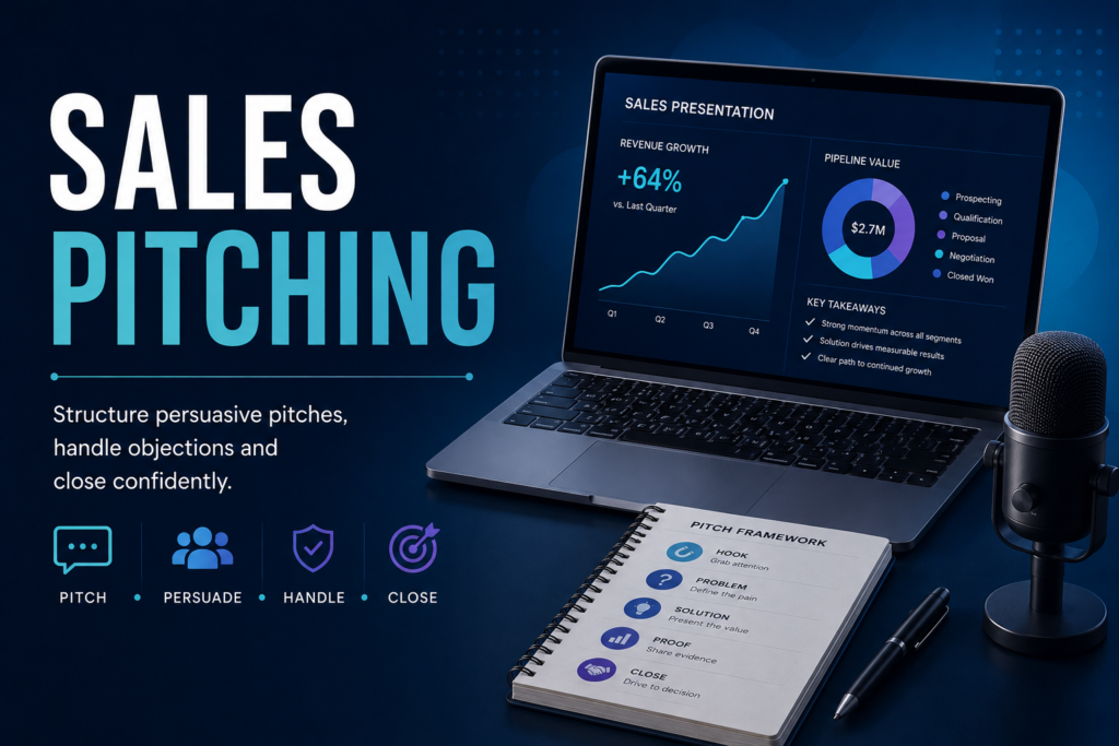 Sales Pitching course at COMPLIT