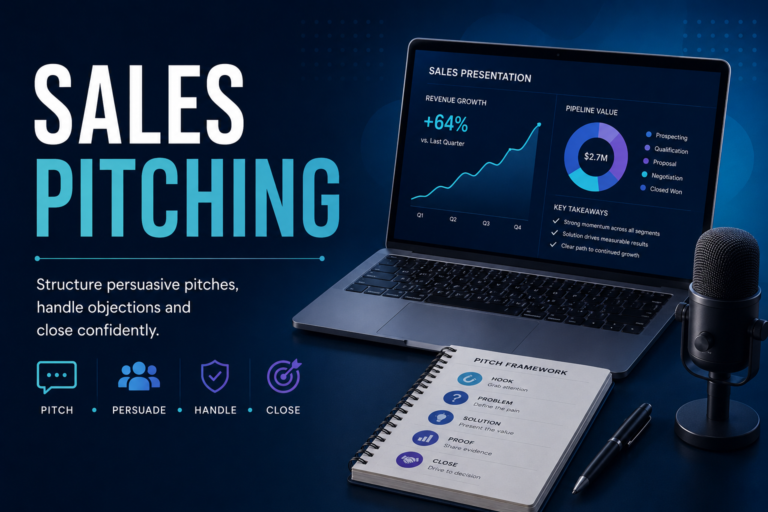 Sales Pitching course at COMPLIT